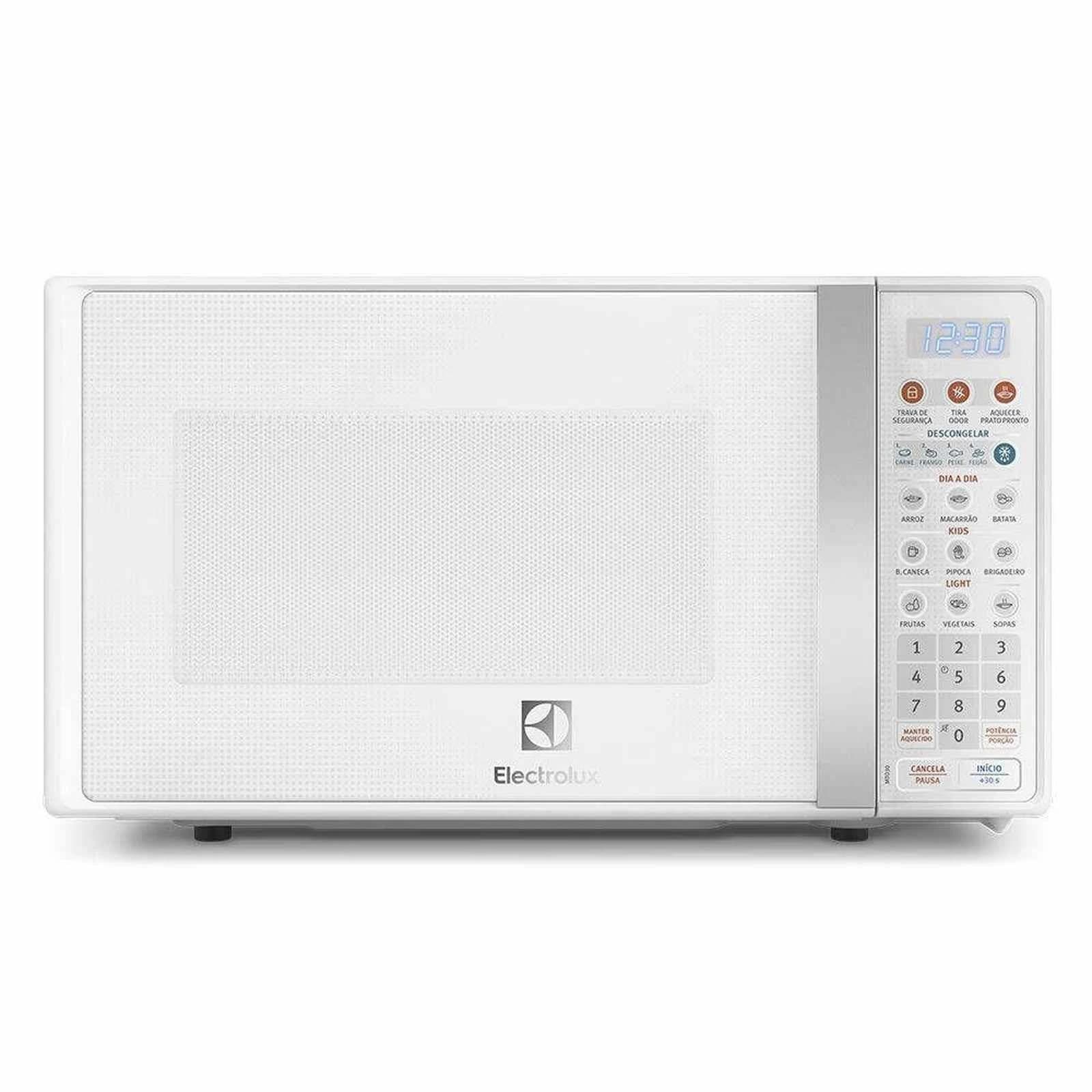 Micro-ondas Electrolux Mto30 20l Funcao Tira Odor E Descongelar - Branco