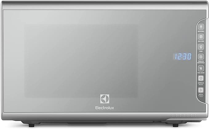 Micro-ondas Electrolux Mi41s 31l Espelhado Com Painel Integrado - Prata