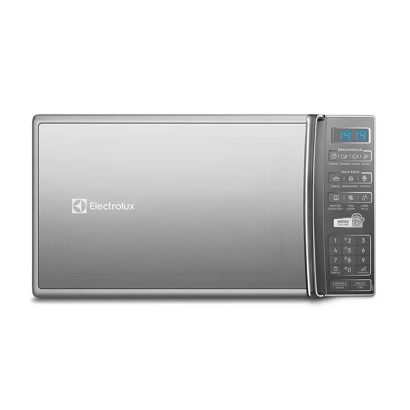 Micro-ondas Electrolux Ms37r 27l Espelhado - Cinza