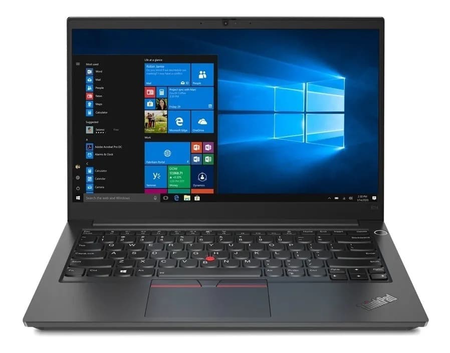 Notebook Thinkpad E14 Core I5 Ssd 128gb Ram 8gb - Preto Windows 10 Pro