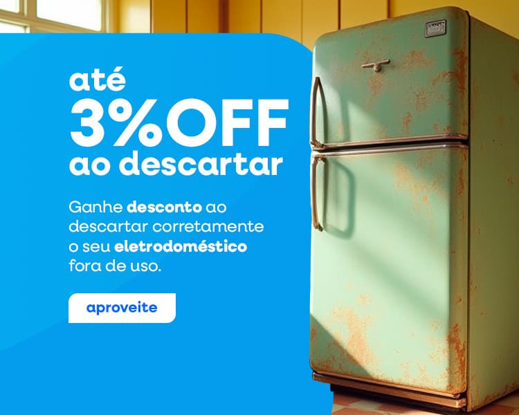 Até 3% off garantido