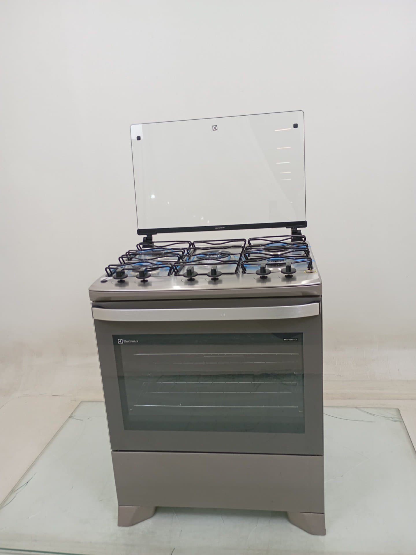 Miniatura 1 de Fogao Electrolux Fe5ic 5 Bocas Mesa Inox Perfectcook - Cinza