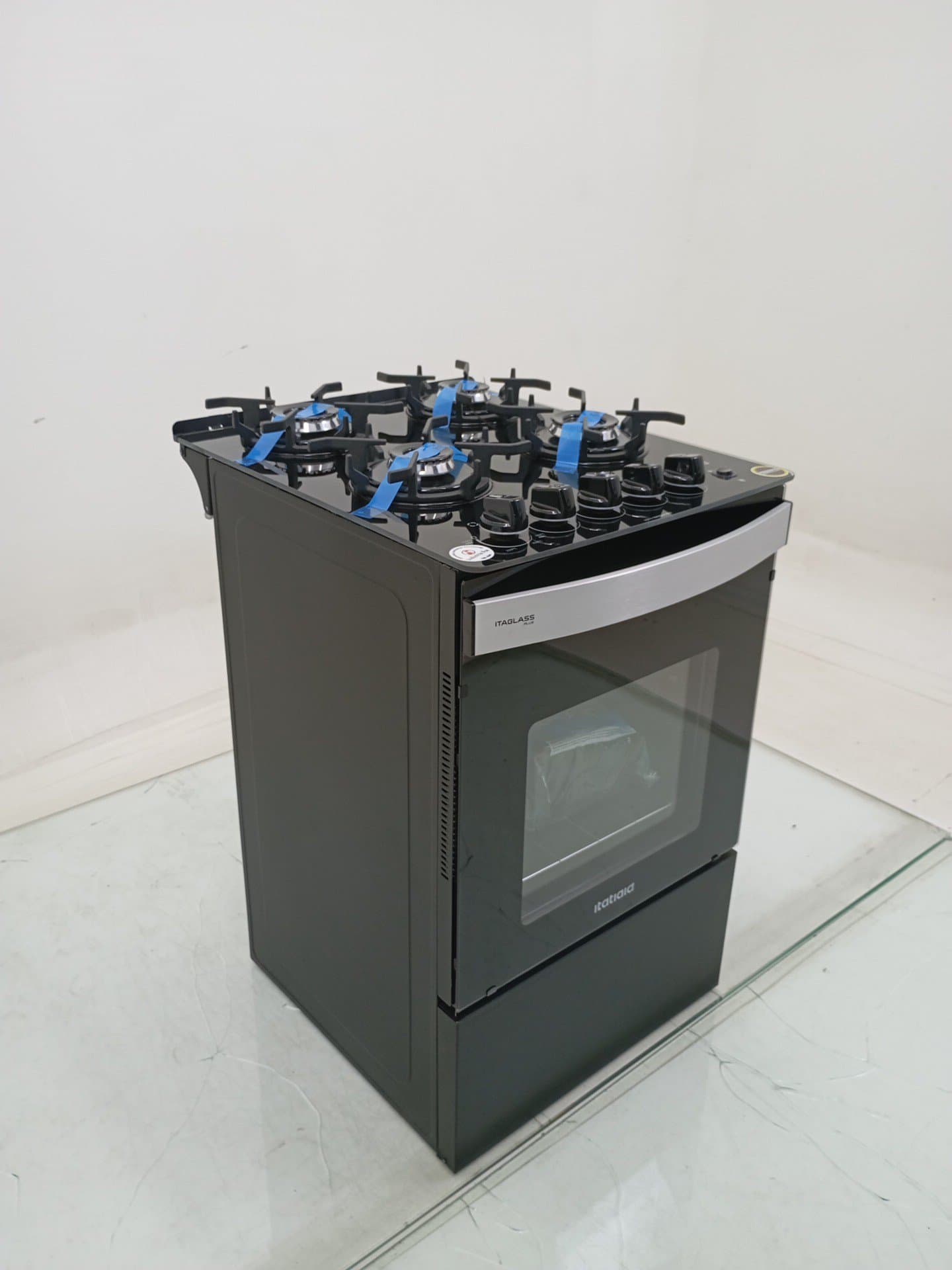 Miniatura 2 de Fogao Itatiaia Itaglass Plus 4 Bocas Mesa De Vidro - Preto