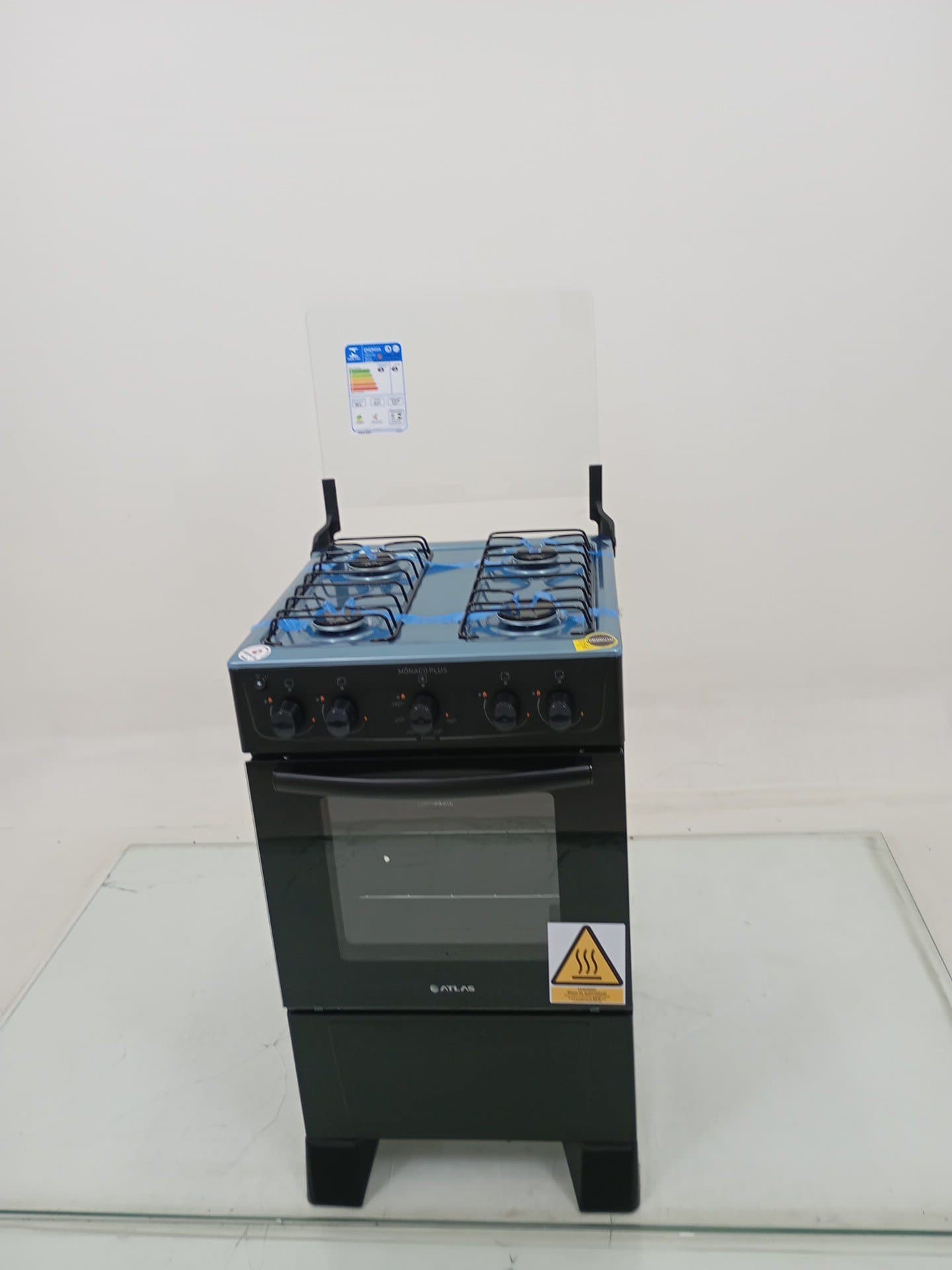 Miniatura 1 de Fogao Atlas 4 Bocas Acendimento Automatico - Preto