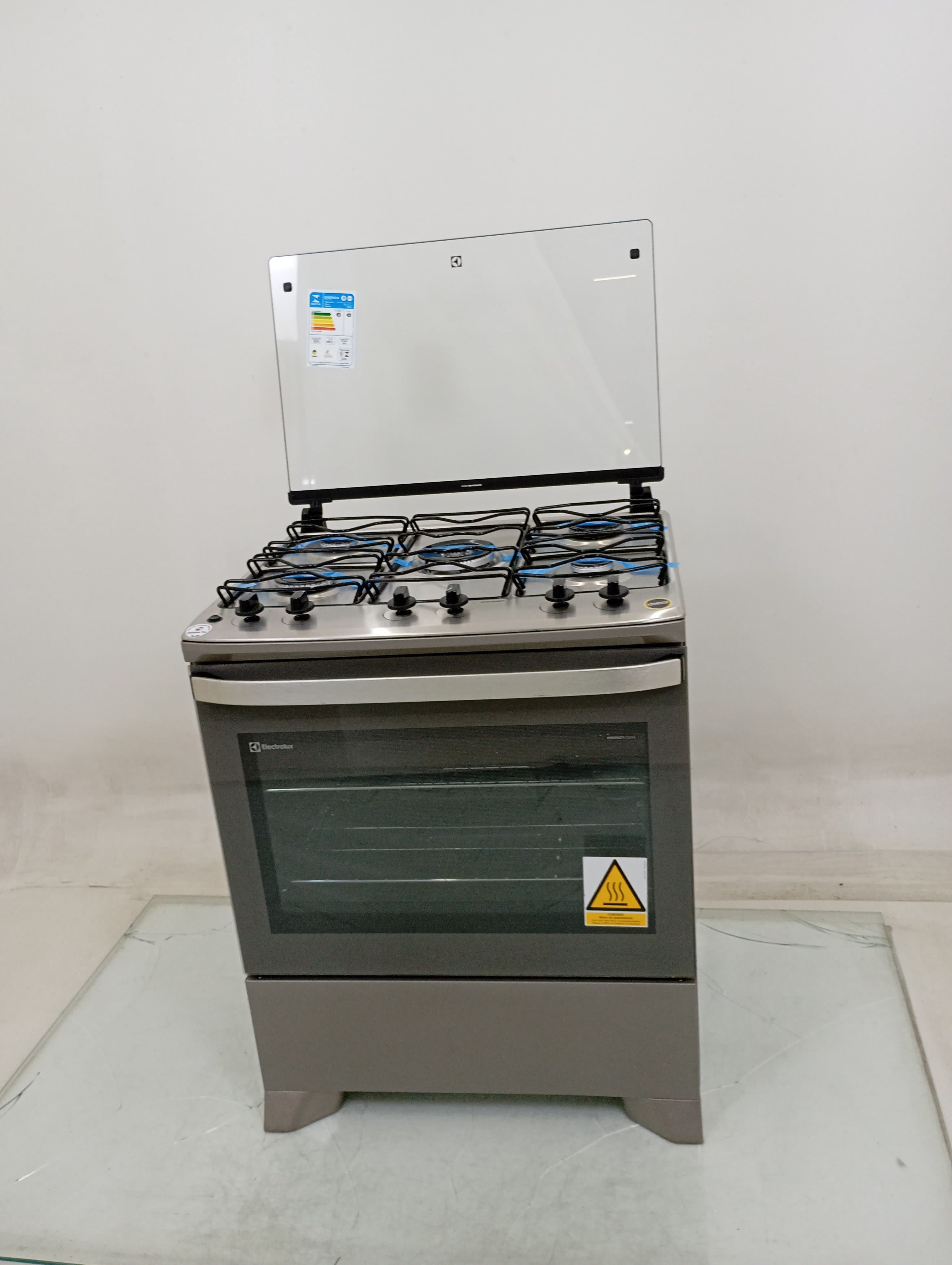 Miniatura 1 de Fogao Electrolux Fe5ic 5 Bocas Mesa Inox Perfectcook - Cinza