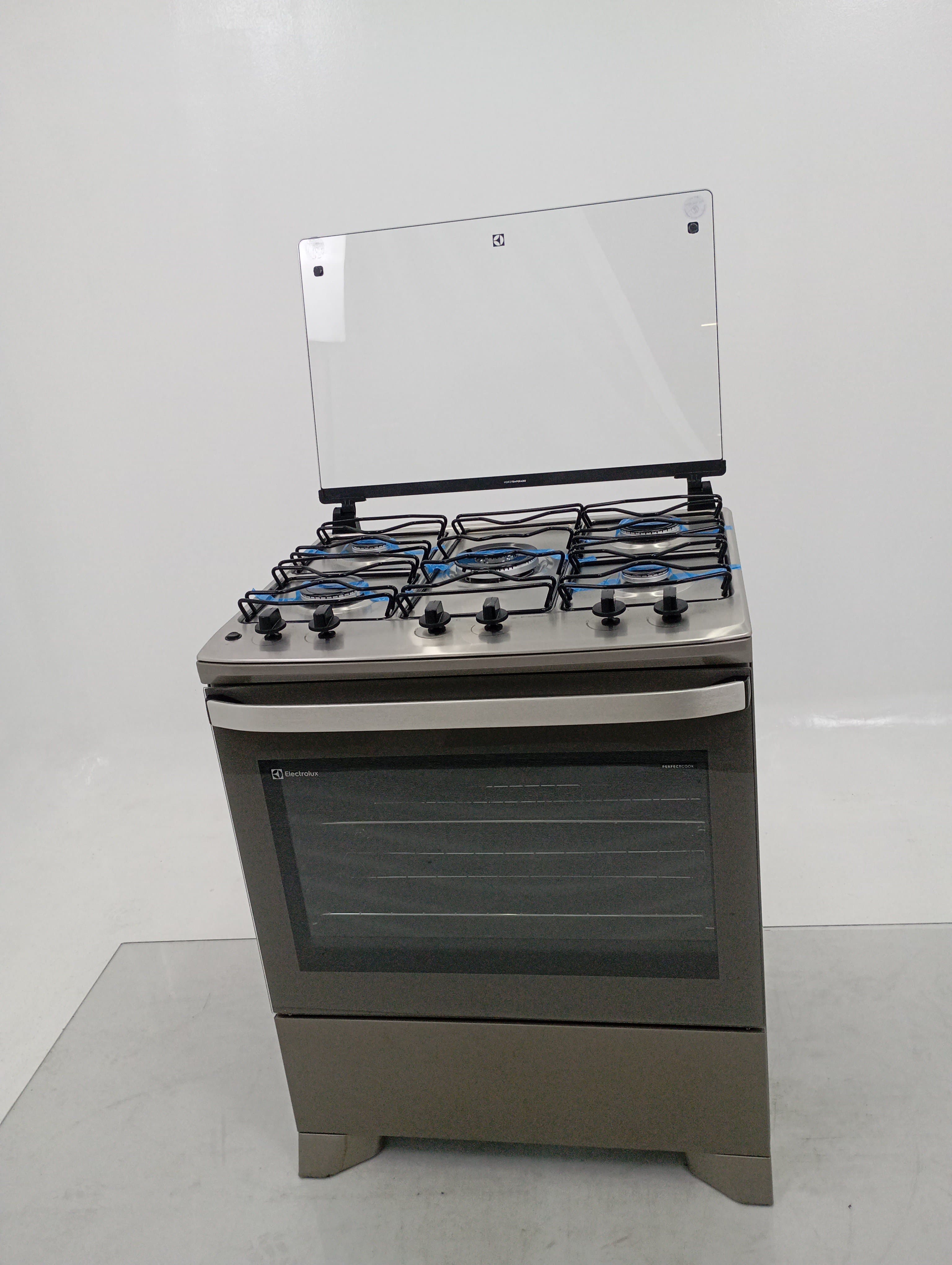 Miniatura 1 de Fogao Electrolux Fe5ic 5 Bocas Mesa Inox Perfectcook - Cinza