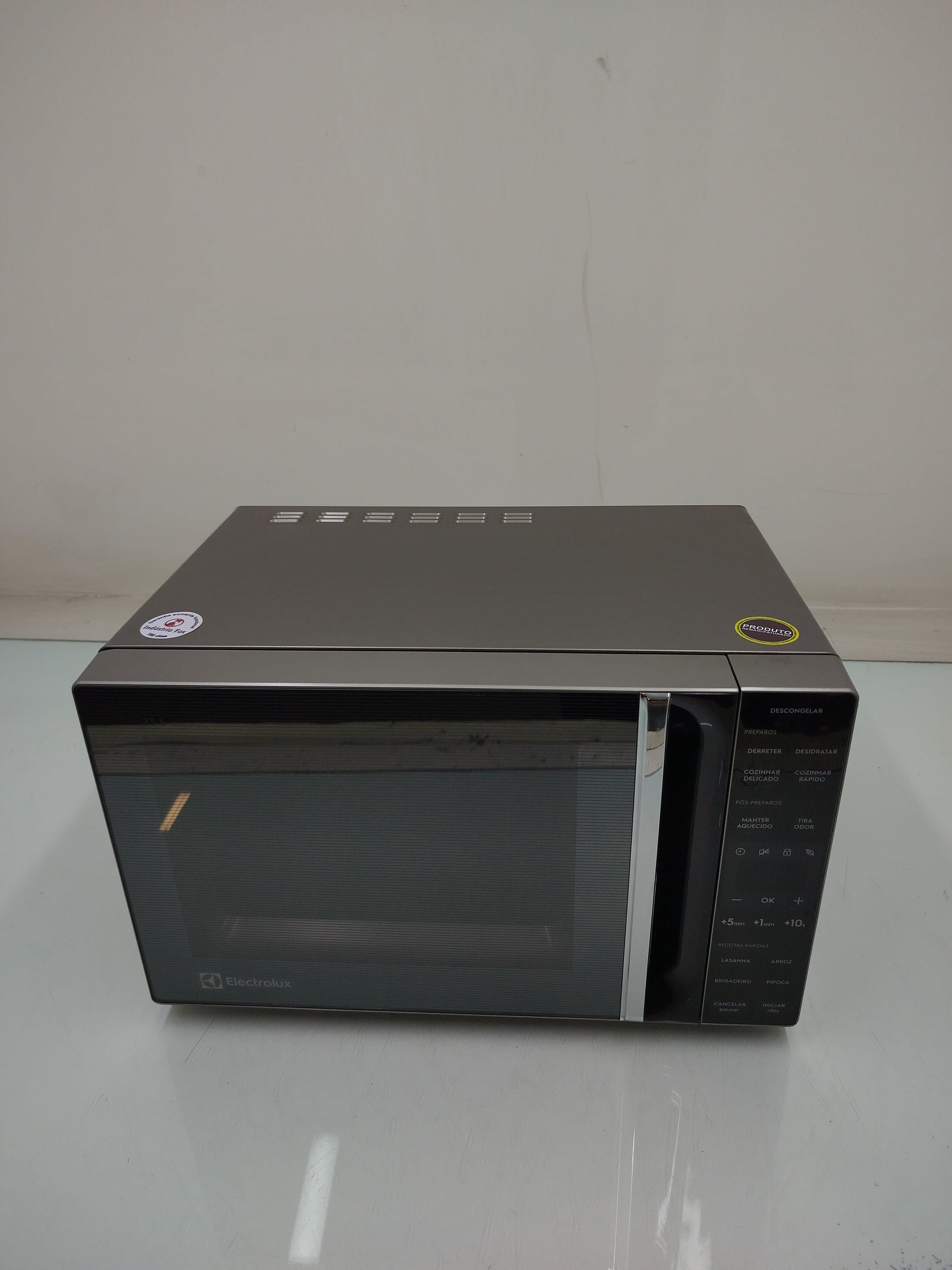 Miniatura 1 de Micro-ondas Electrolux Me23s - Micro-ondas Electrolux Me23s-220 V-prata - Prata
