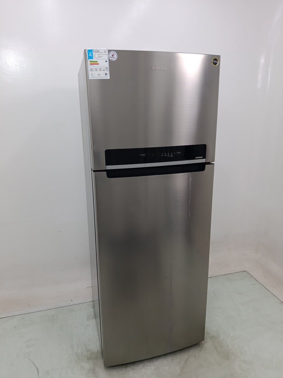 Miniatura 1 de Geladeira Midea Rt650 Midea 491l Duplex Inverter - Inox