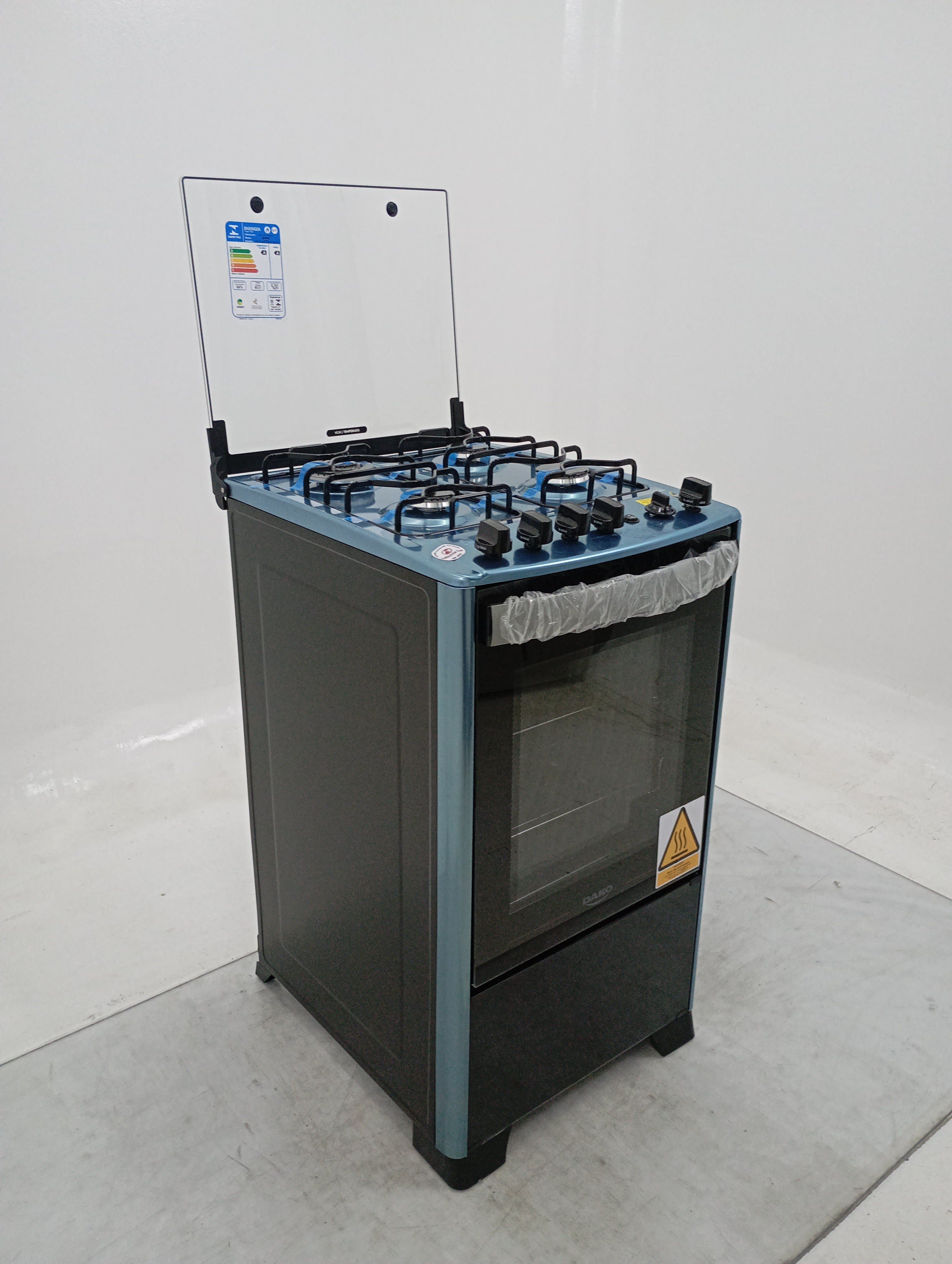 Miniatura 2 de Fogao Atlas Fogao Gas 4q Magister Inox Grill Pto