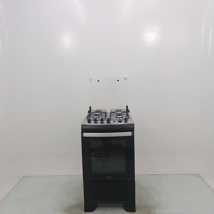 Miniatura 1 de Fogao Atlas Fogao Gas 4q Supreme Timer Pto 25 - Preto