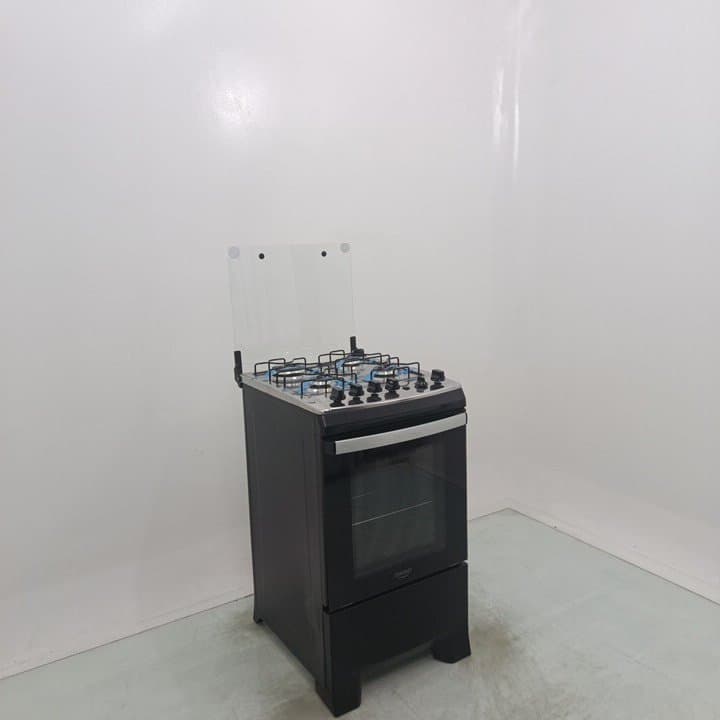Miniatura 2 de Fogao Atlas Fogao Gas 4q Supreme Timer Pto 25 - Preto
