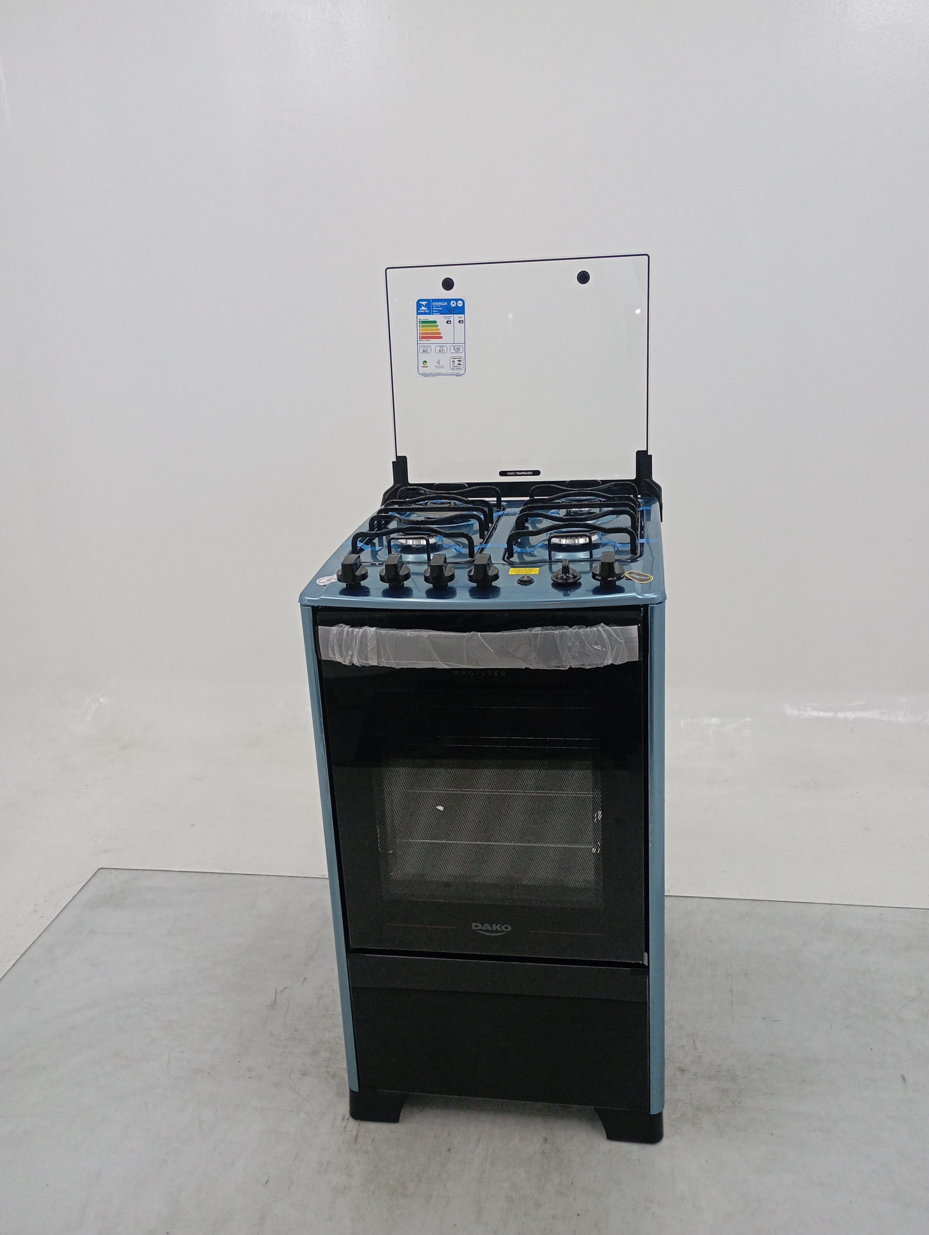 Miniatura 1 de Fogao Atlas Fogao Gas 4q Magister Inox Grill Pto