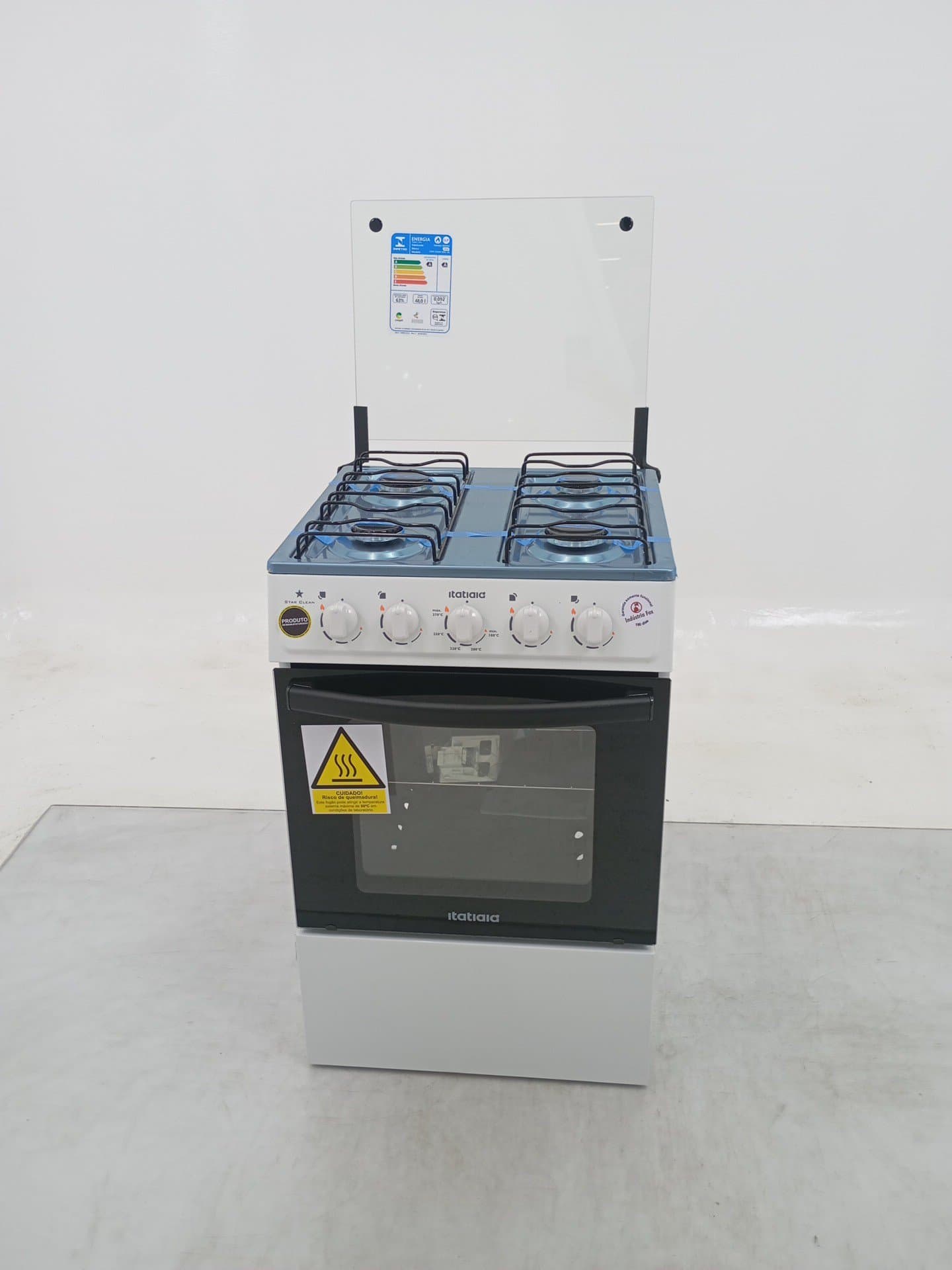 Miniatura 1 de Fogao Itatiaia Star Clean New 4 Bocas Acendimento Manual - Branco