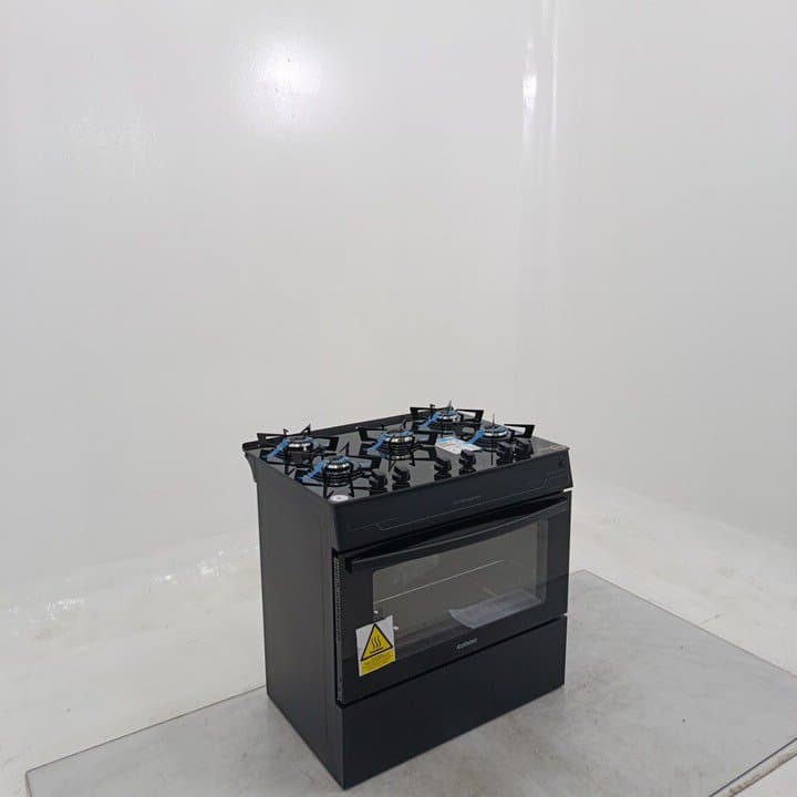 Miniatura 2 de Fogao Itatiaia 5 Bocas Electra Glass Plus - Preto