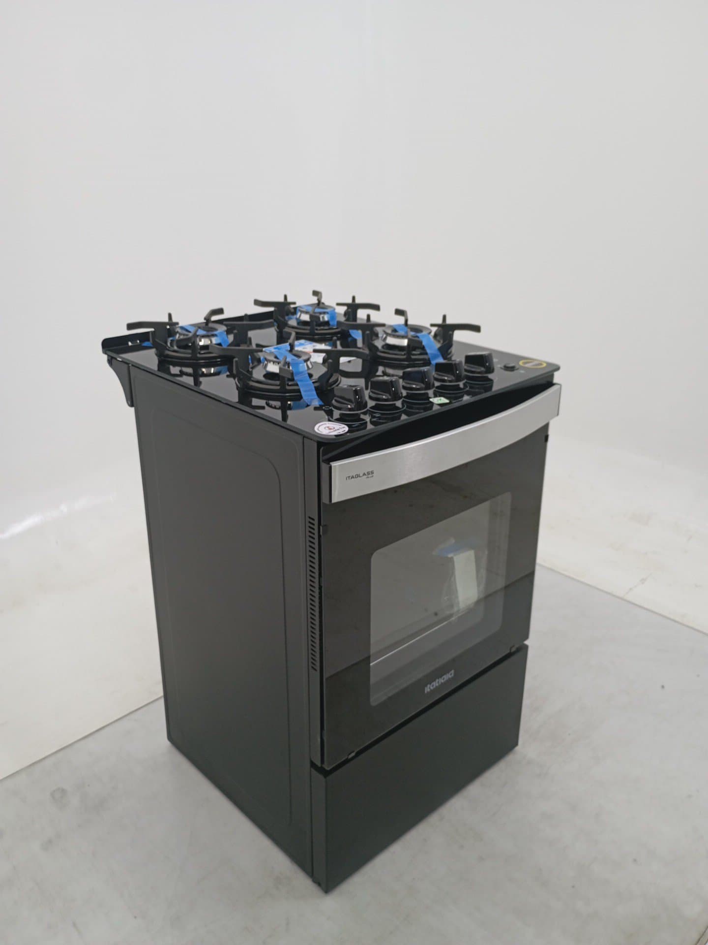 Miniatura 2 de Fogao Itatiaia Itaglass Plus 4 Bocas Mesa De Vidro - Preto