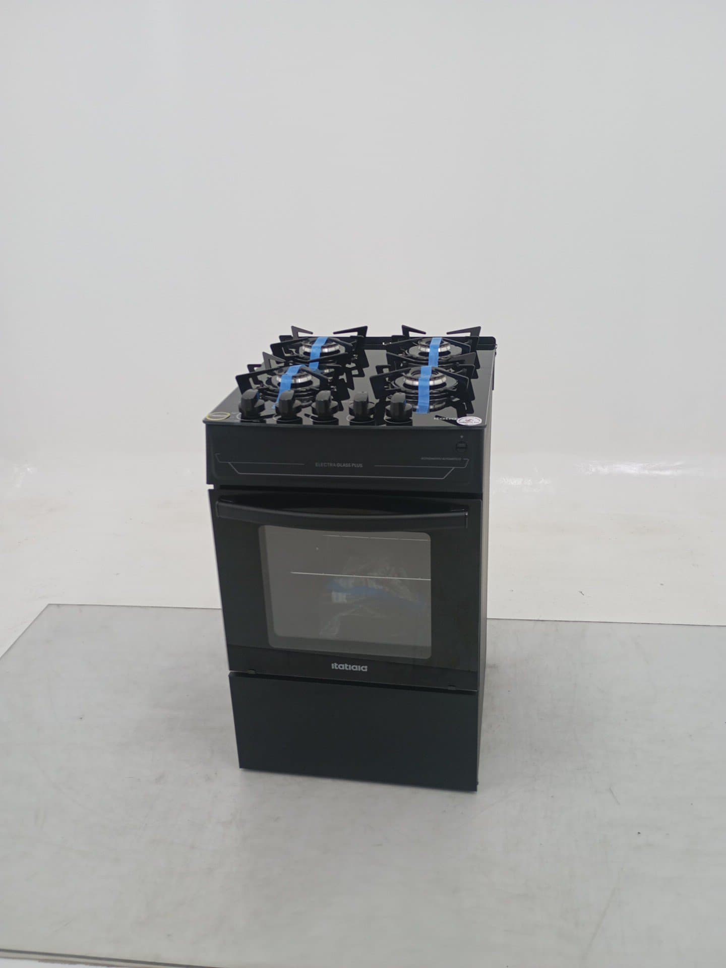 Miniatura 1 de Fogao Itatiaia Electra Glass Plus 4q Pto - Preto