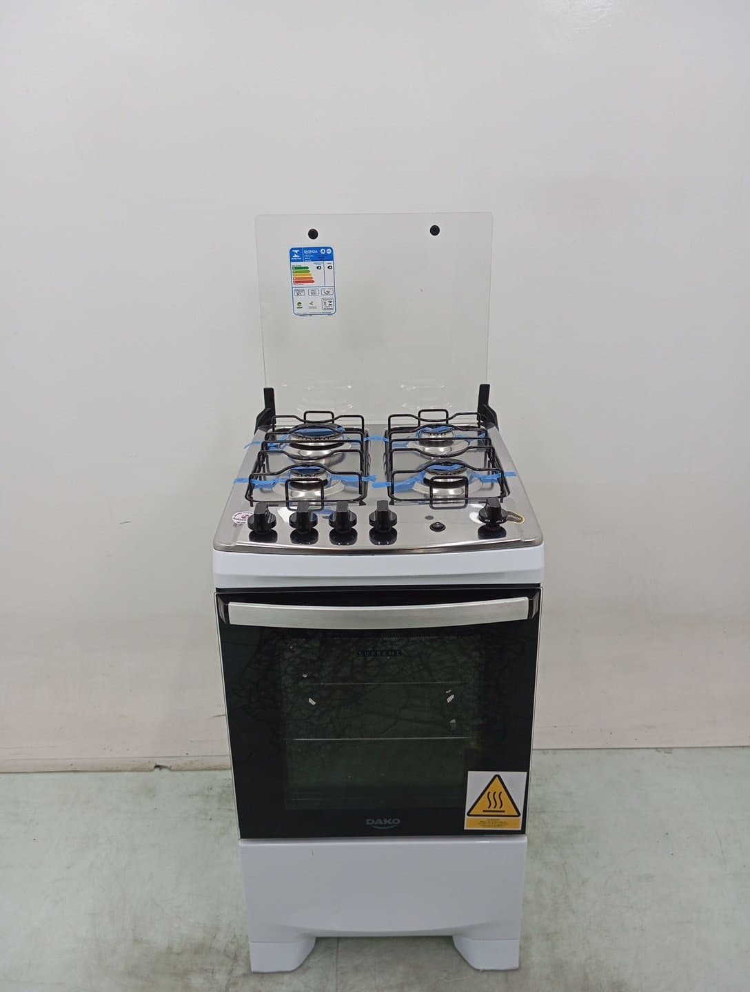 Miniatura 1 de Fogao Atlas Branco - 4 Bocas Sumpre Mesa Inox