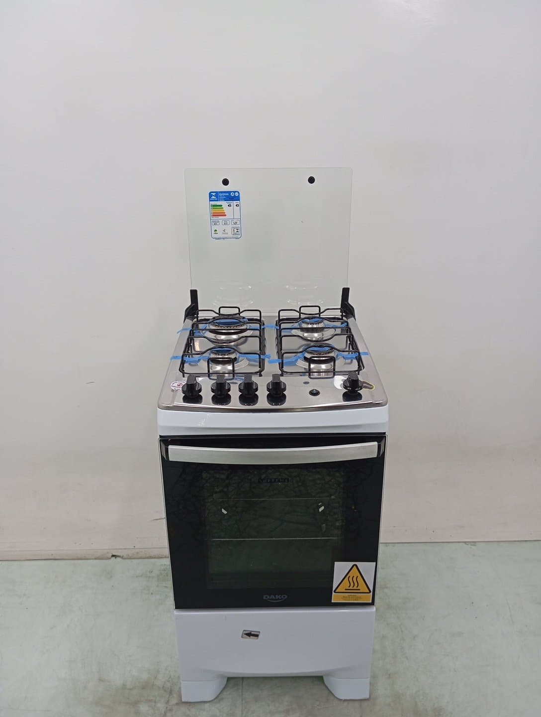 Miniatura 2 de Fogao Atlas Branco - 4 Bocas Sumpre Mesa Inox