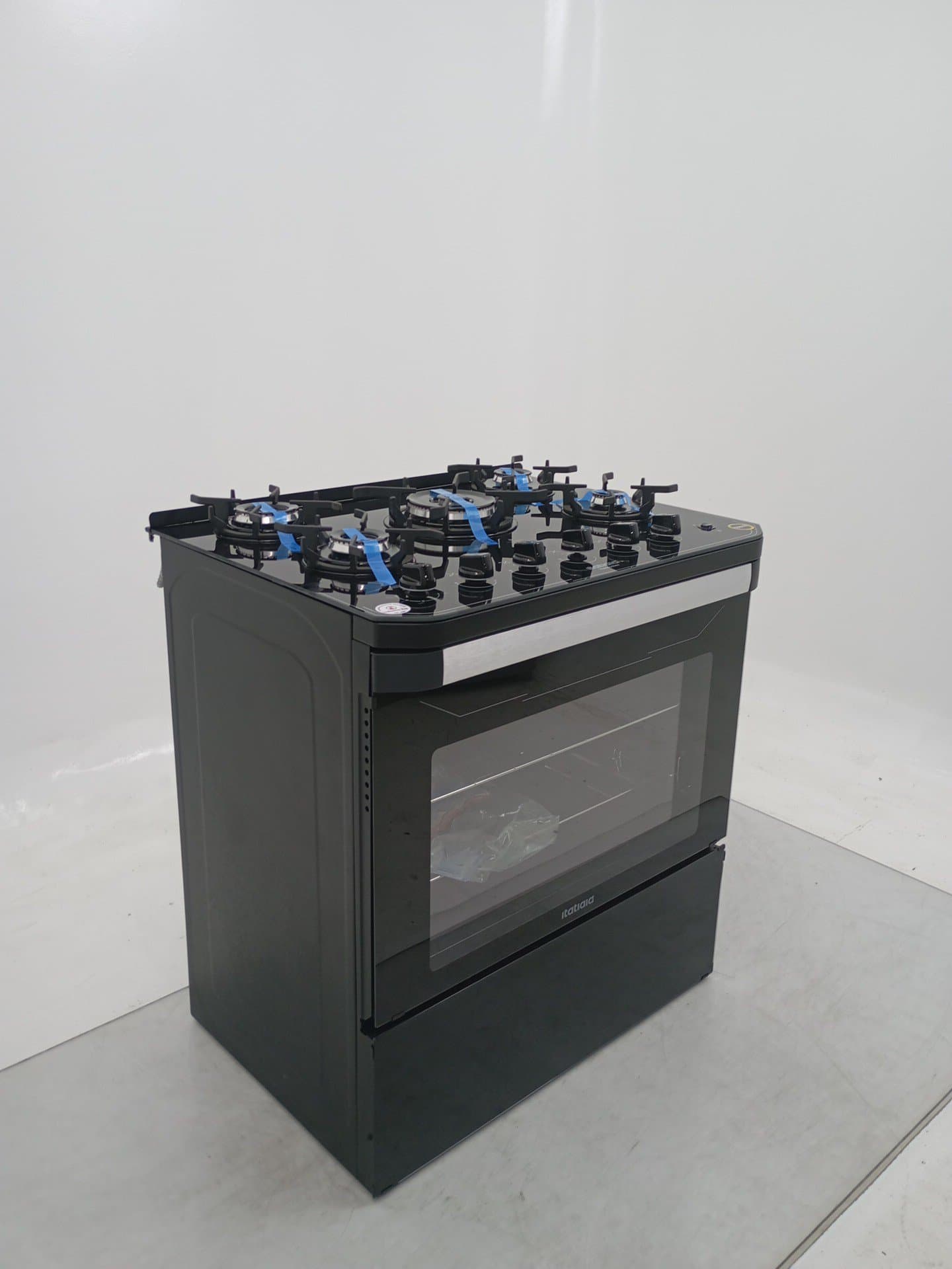 Miniatura 2 de Fogao Itatiaia Itamaster 5 Bocas Mesa De Vidro - Preto