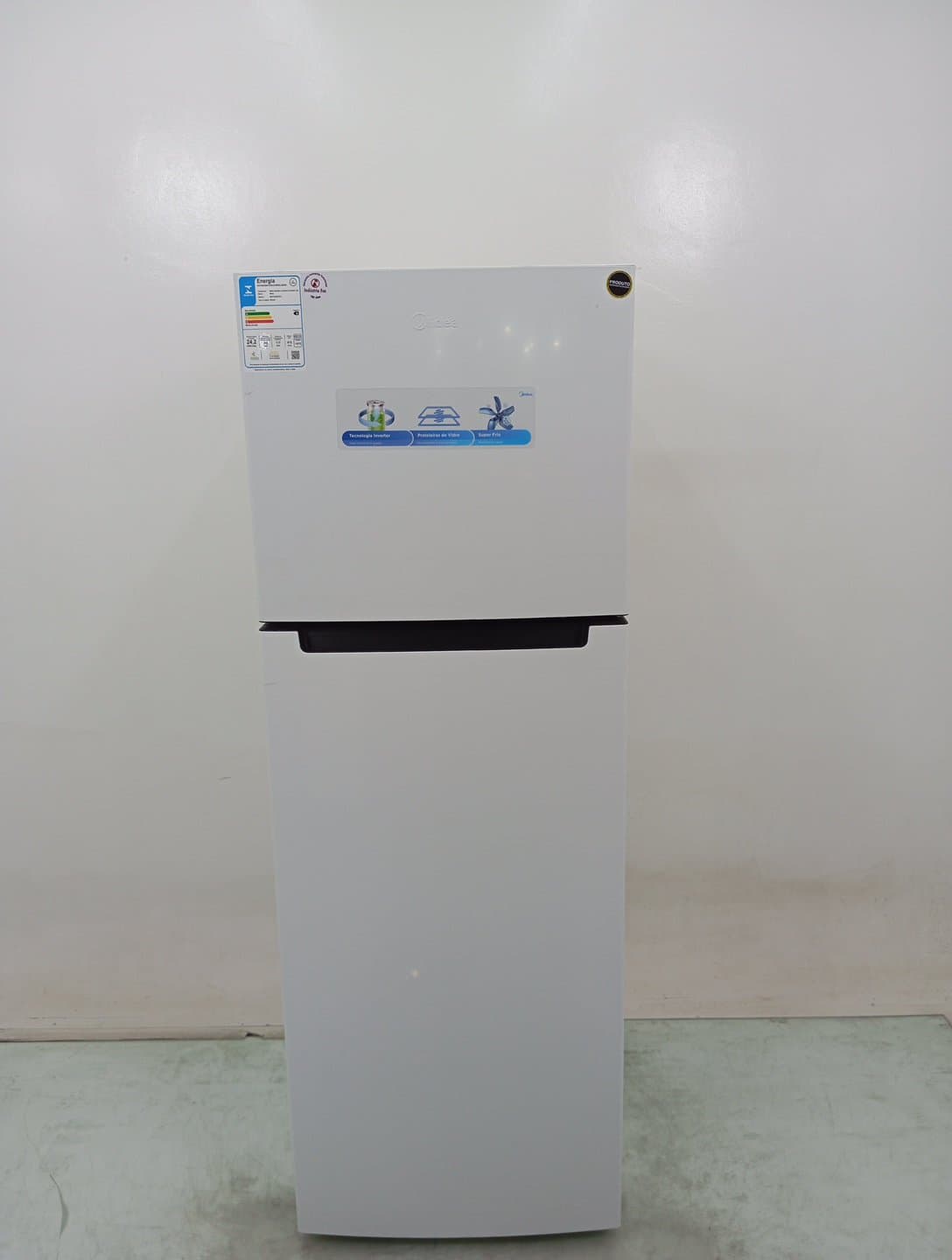 Miniatura 1 de Geladeira Midea Branco - Rt554 Inverter 414l Defrost Dulex