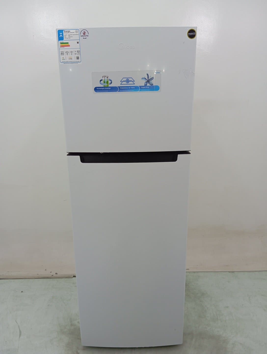 Miniatura 1 de Geladeira Midea Branco - Rt554 Inverter 414l Defrost Dulex